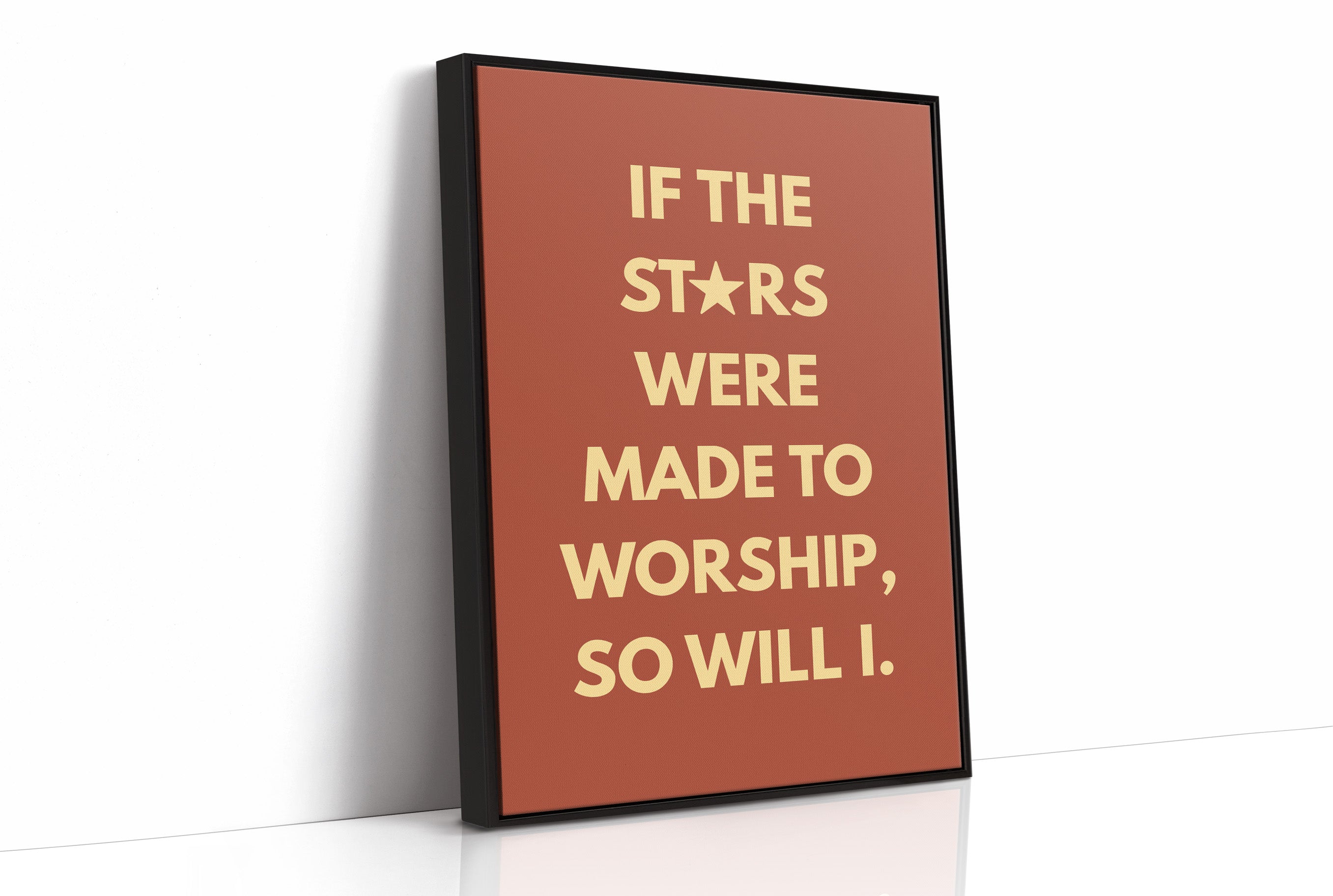 Celestial Vows In Terracotta Skies