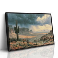 Rain Sweeping the Sonoran Basin
