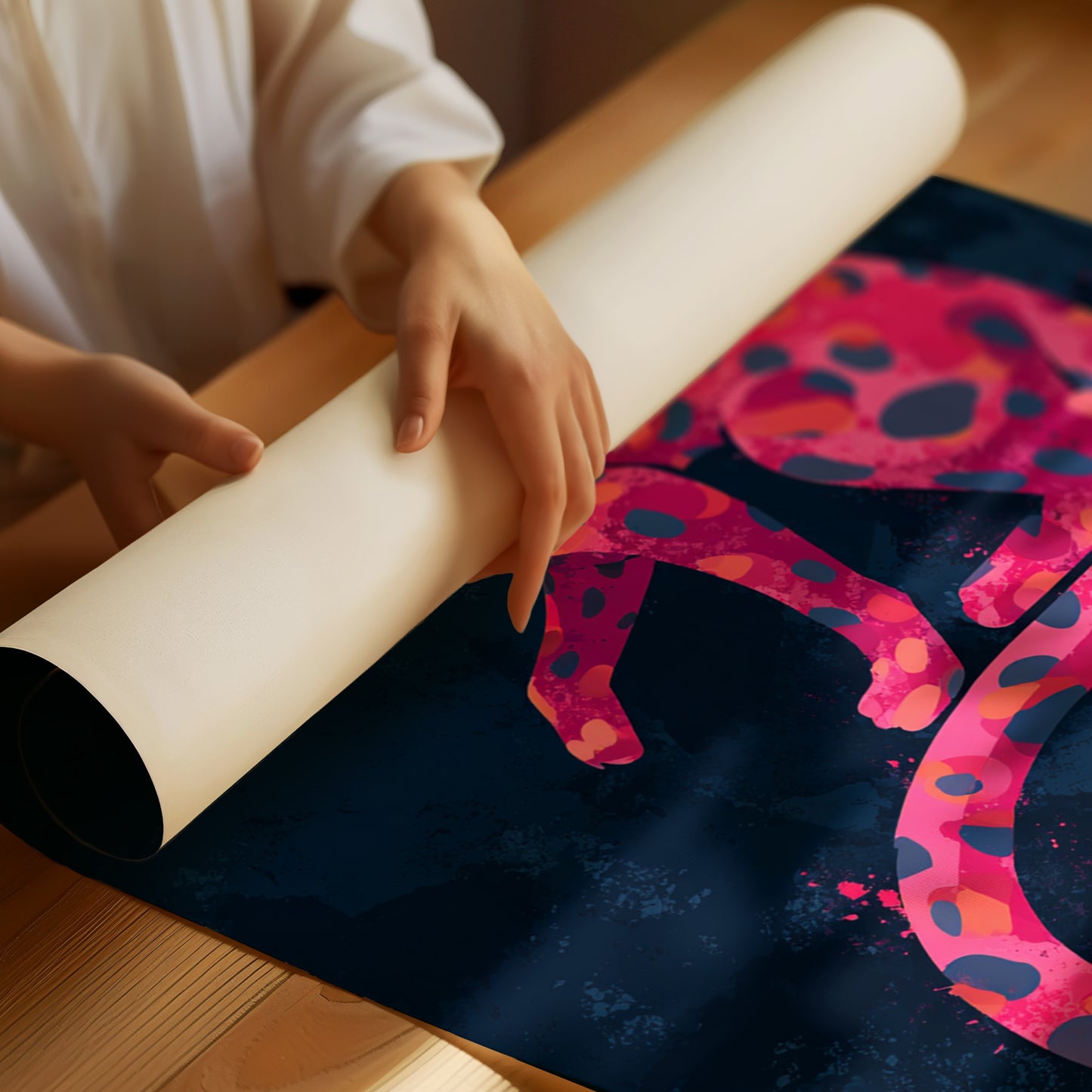 The Dance of Vivid Spots