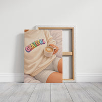 Rainbow Gratitude Embraces Morning Ritual