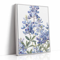 Beneath A Sky of Indigo Blooms
