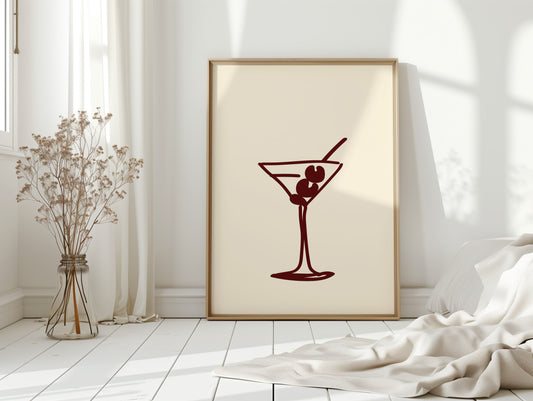 Martini Hours Sketch Simple Pleasures