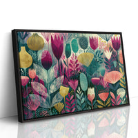 Whimsical Garden, Jewel Tones