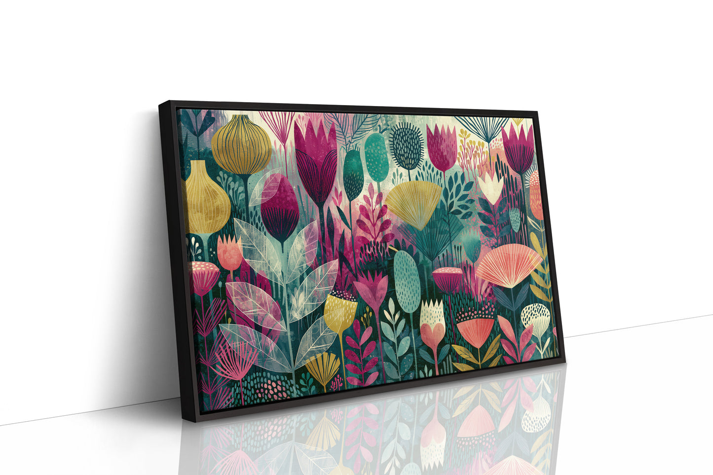 Whimsical Garden, Jewel Tones