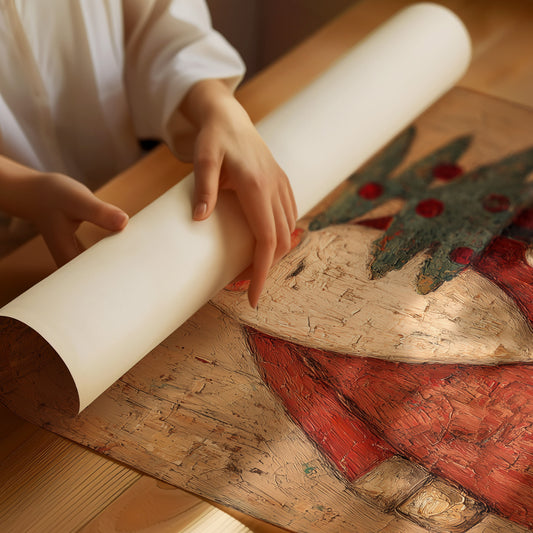 Old World Santa Brings Simple Joy