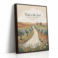 Trust in the Lord: Tuscan Olive Grove Villa