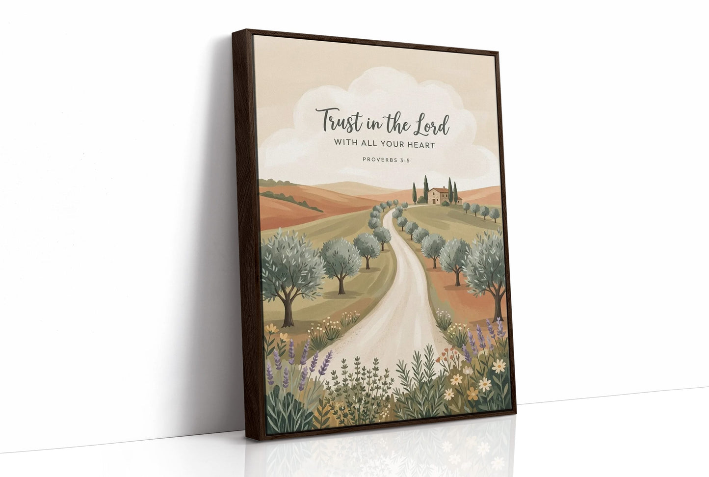 Trust in the Lord: Tuscan Olive Grove Villa