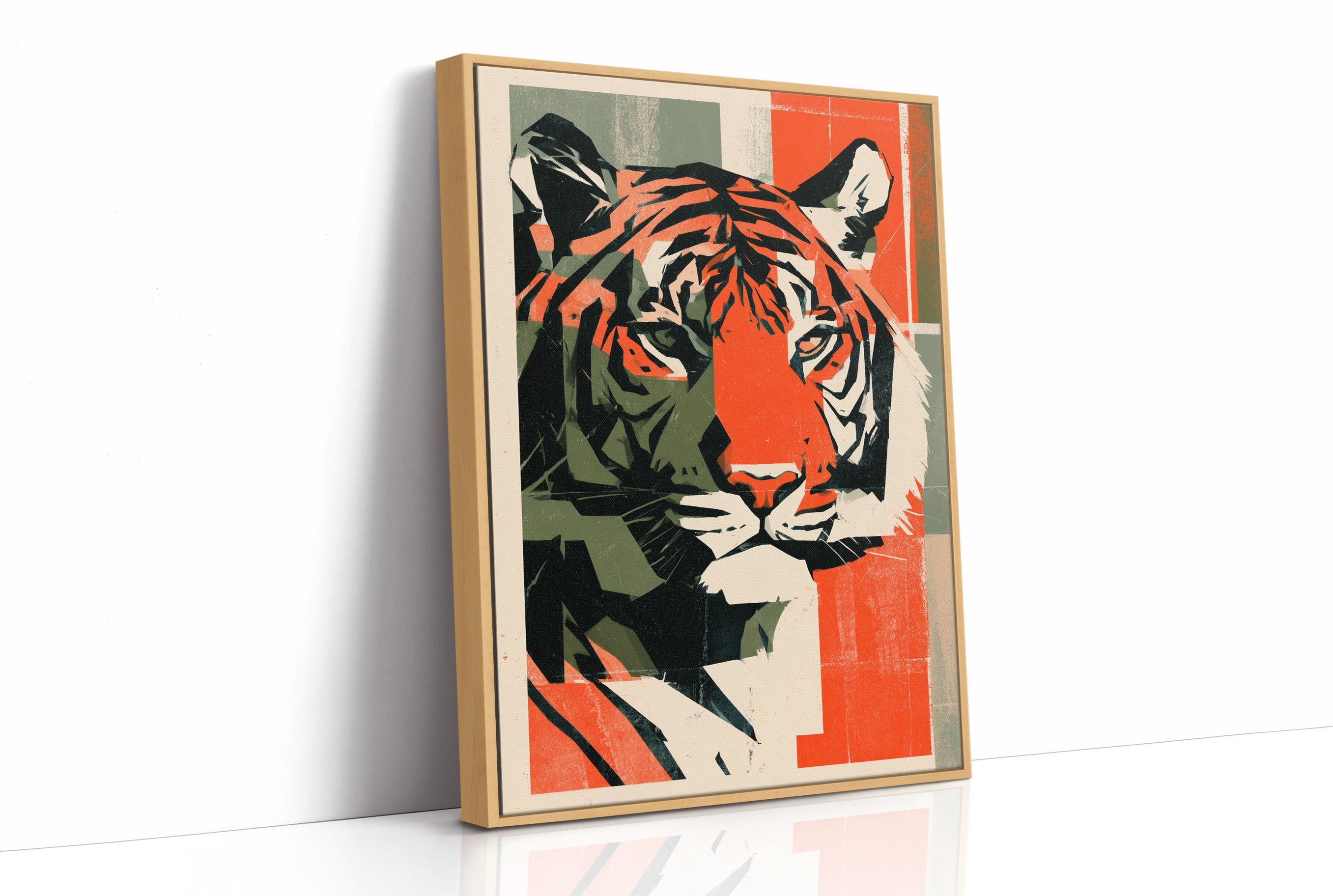 Tiger in Two Tones