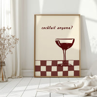 Martini Invites Evening To Begin
