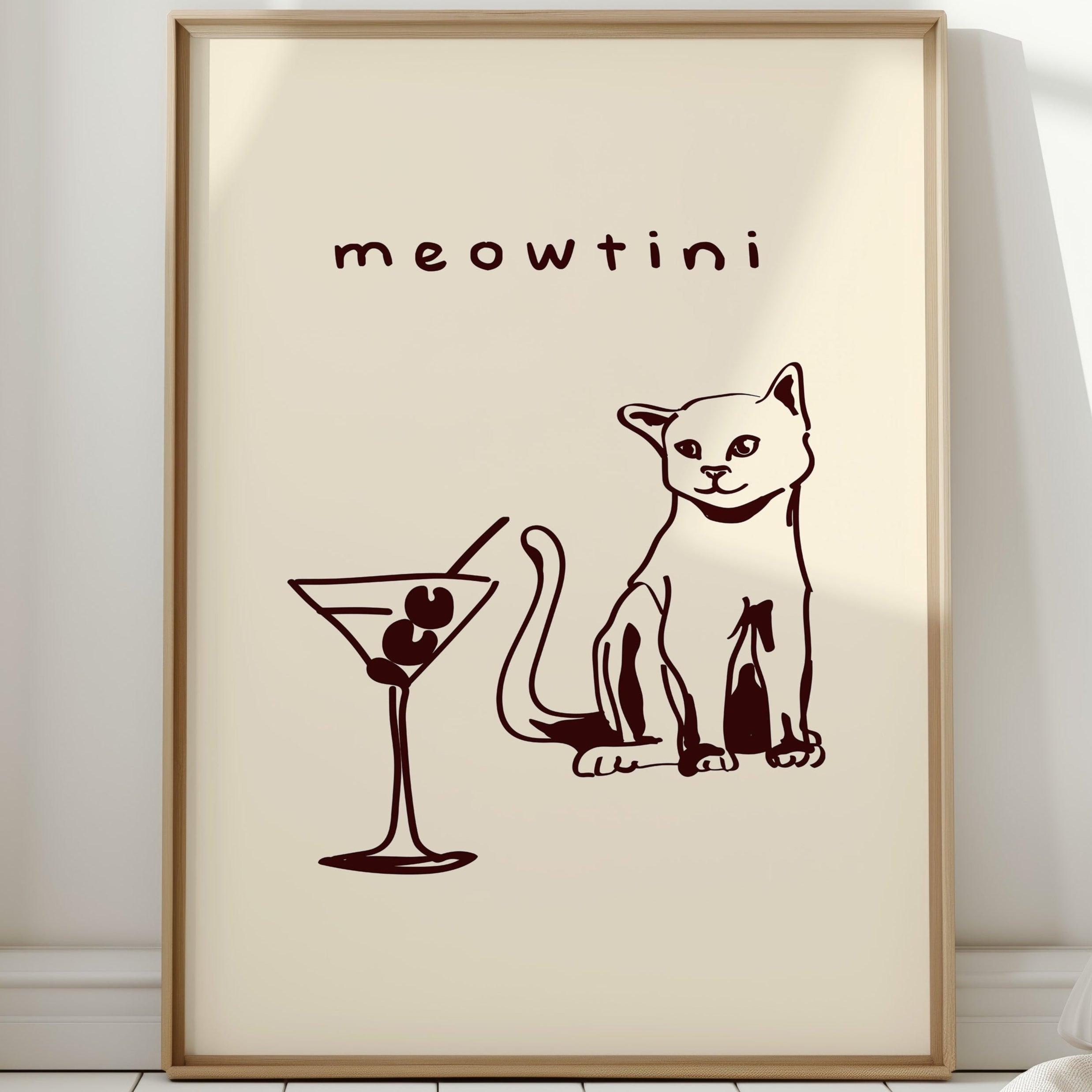 Feline Friday Meets Martini Hour