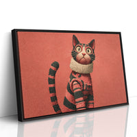 Wide Eyed Coral Tabby
