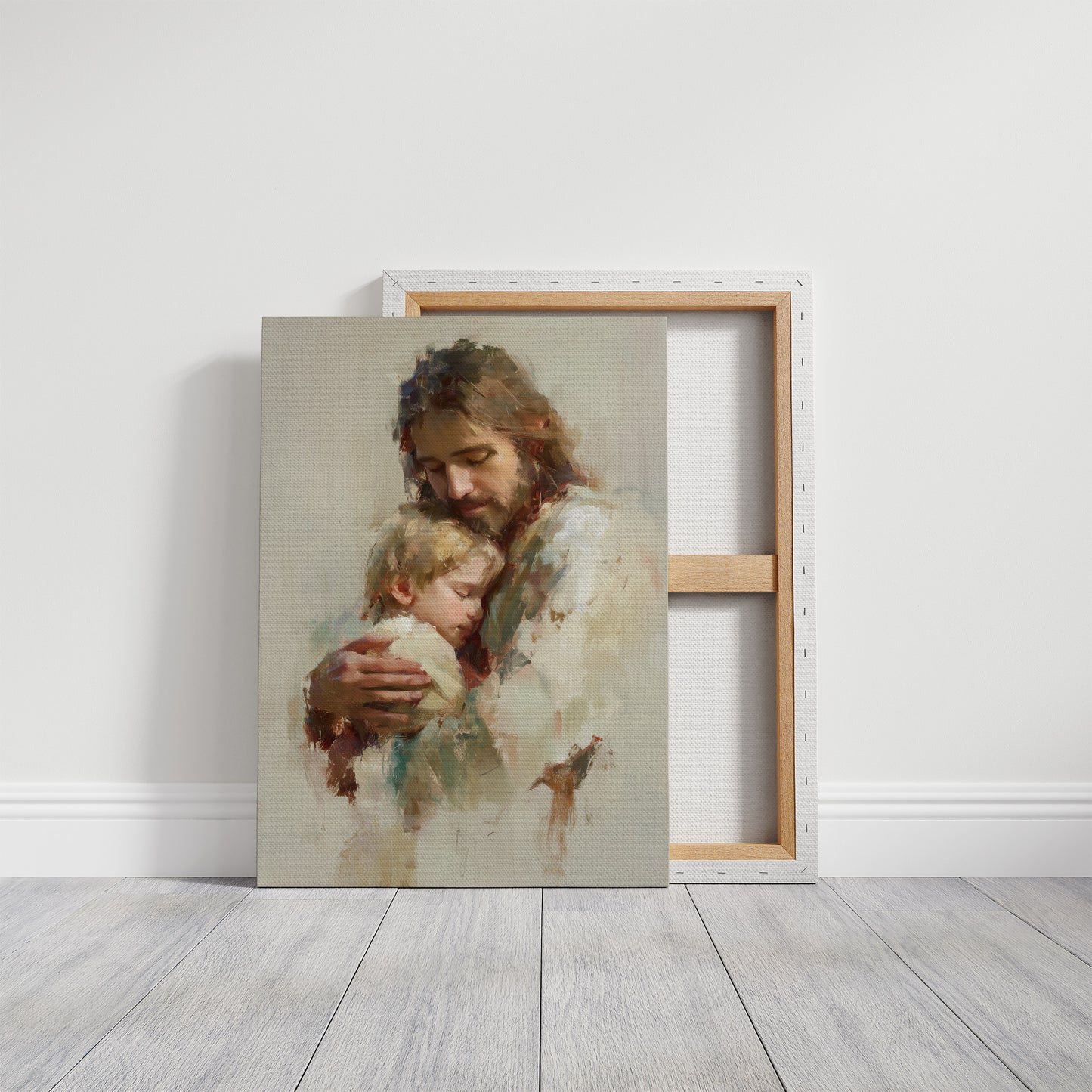 Gentle Arms Hold Sacred Peace