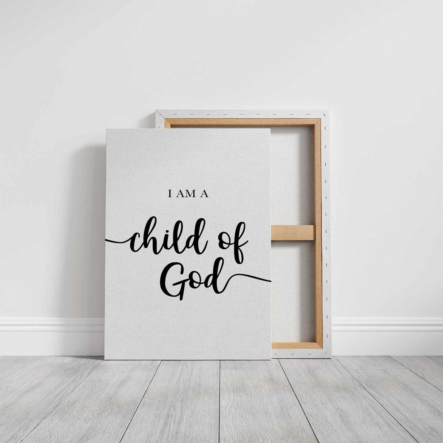 Divine Identity Embraced in Typography