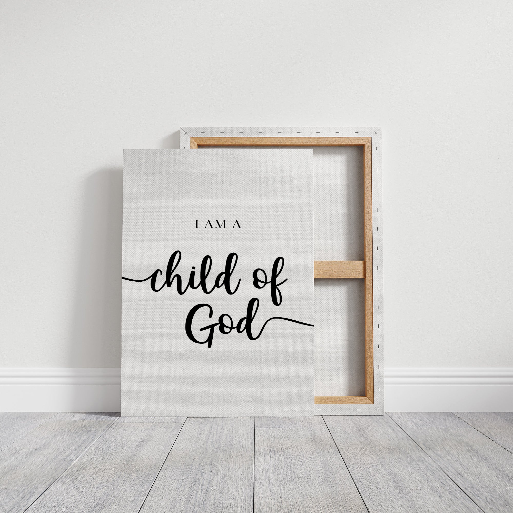 Divine Identity Embraced in Typography