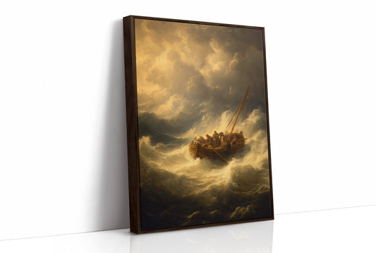 Sailors Brave The Tempest's Fury