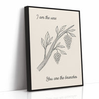Vineyard Scripture In Simple Lines