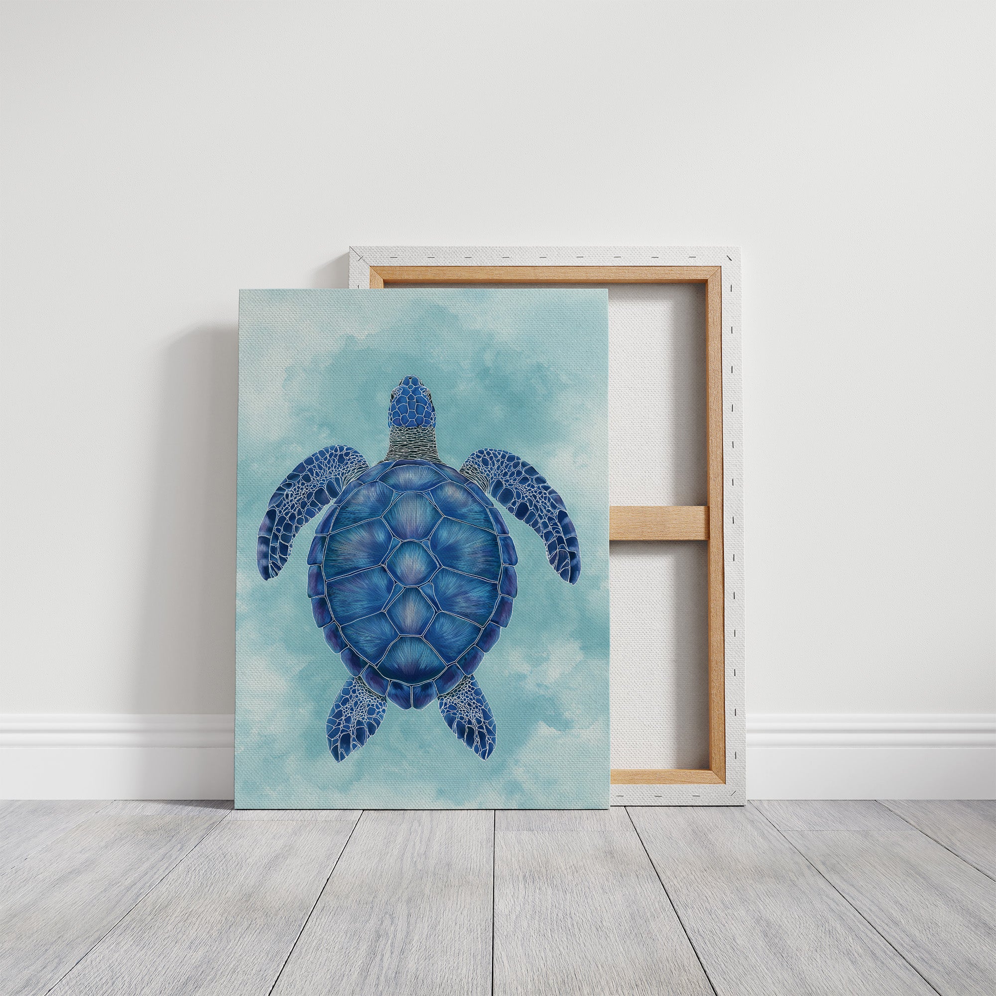 Azure Voyager In Gentle Tides