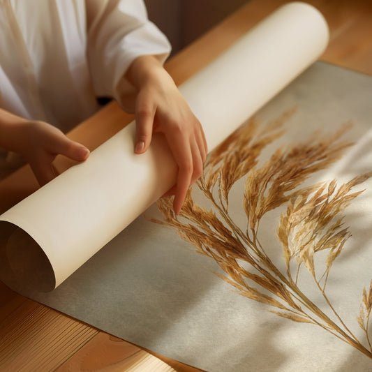 Golden Grains in Gentle Breeze