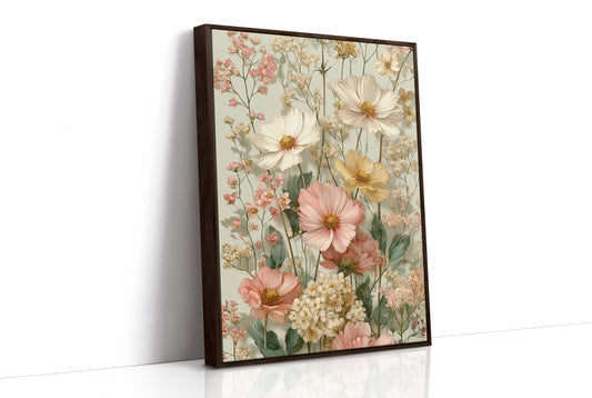 Cosmos and Baby's Breath