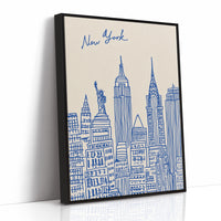 Manhattan Blues: A Linear Symphony