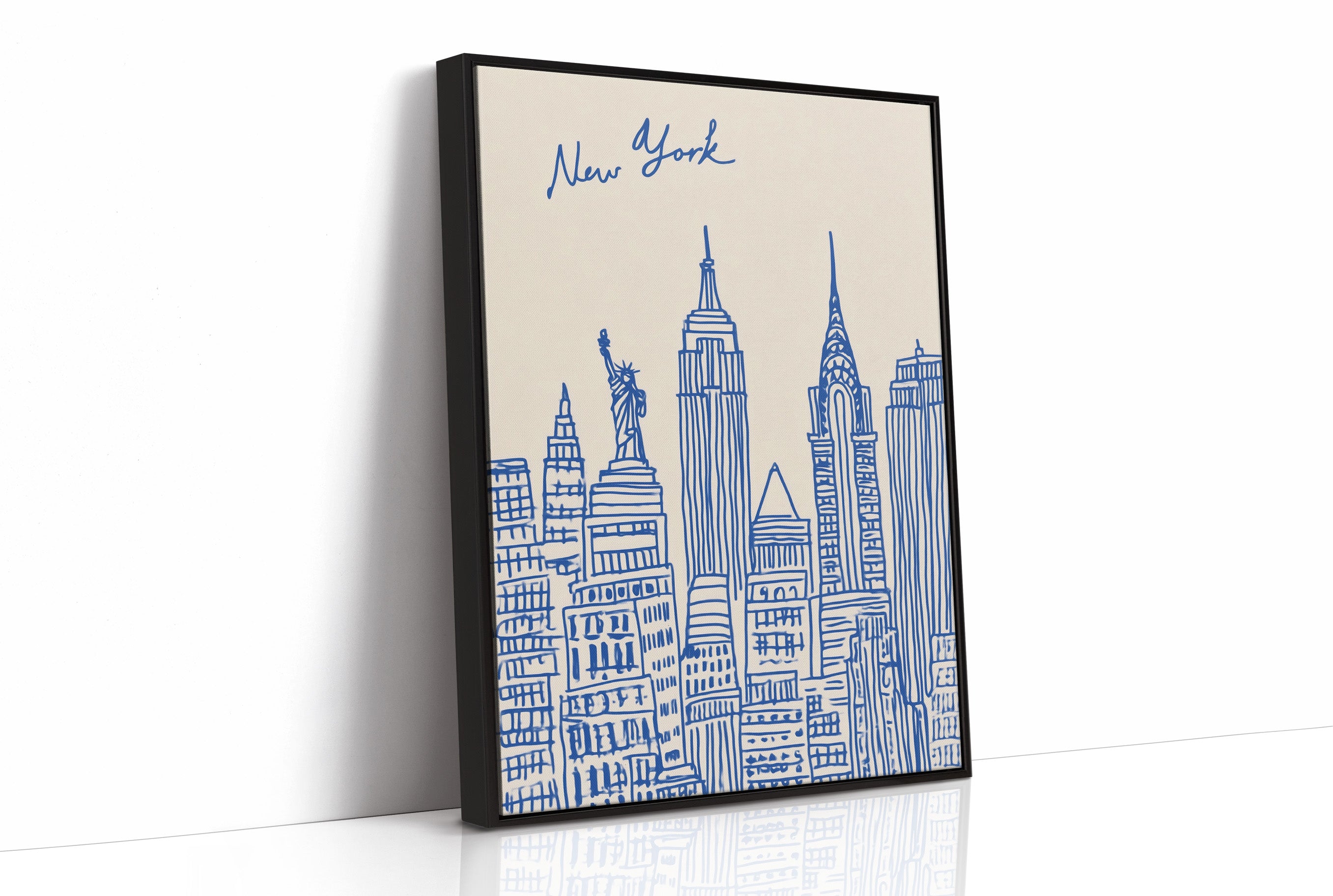 Manhattan Blues: A Linear Symphony