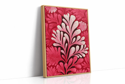 Crimson Fronds at Full Bloom