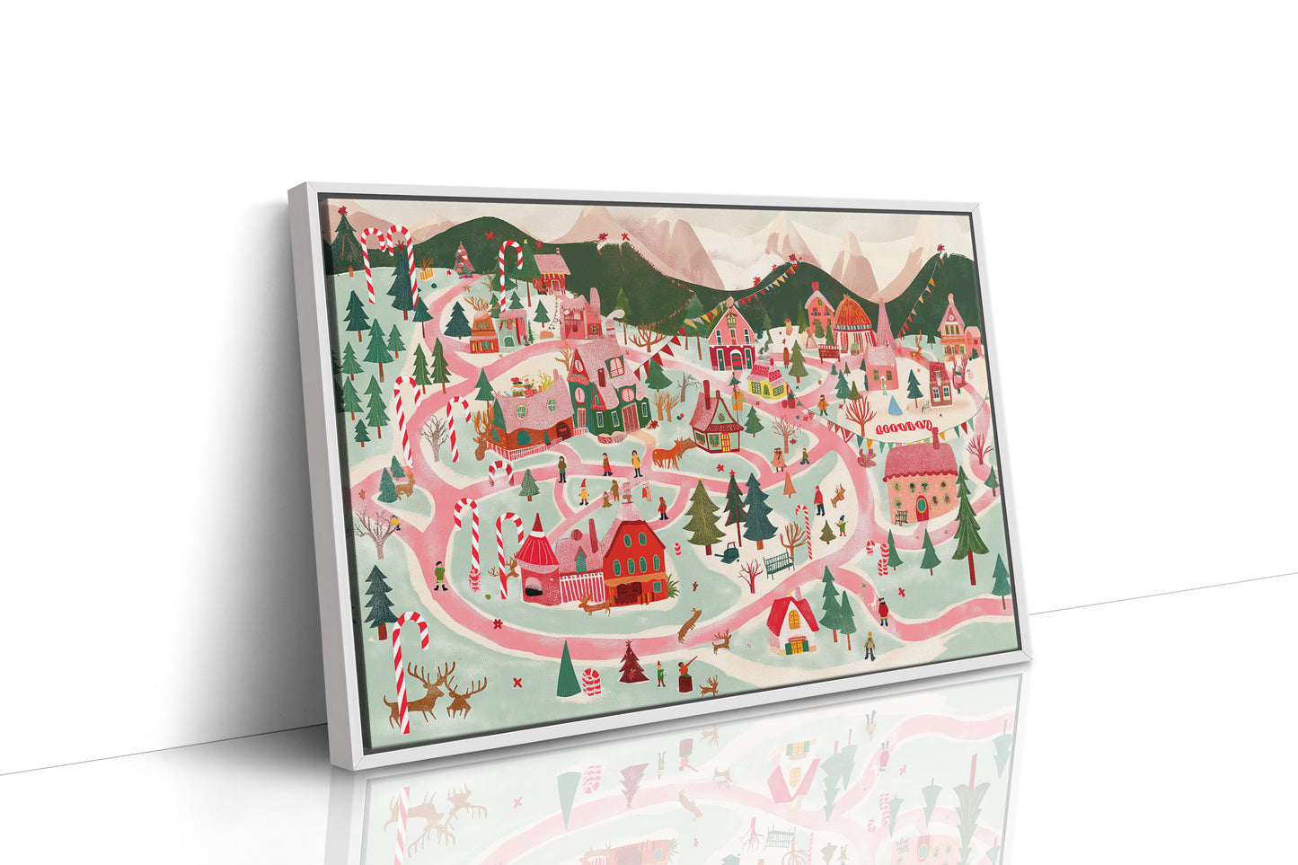 Festive Village Trails Wind Home