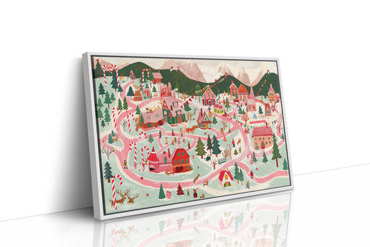 Festive Village Trails Wind Home