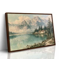 Chapel Village by the Alpine Lake