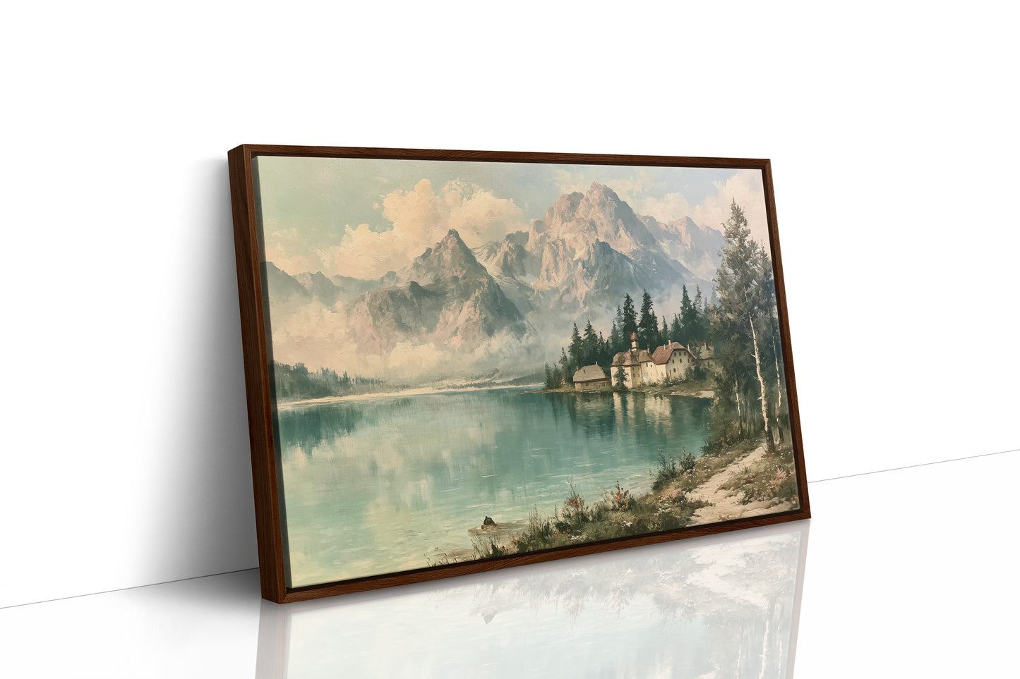 Chapel Village by the Alpine Lake