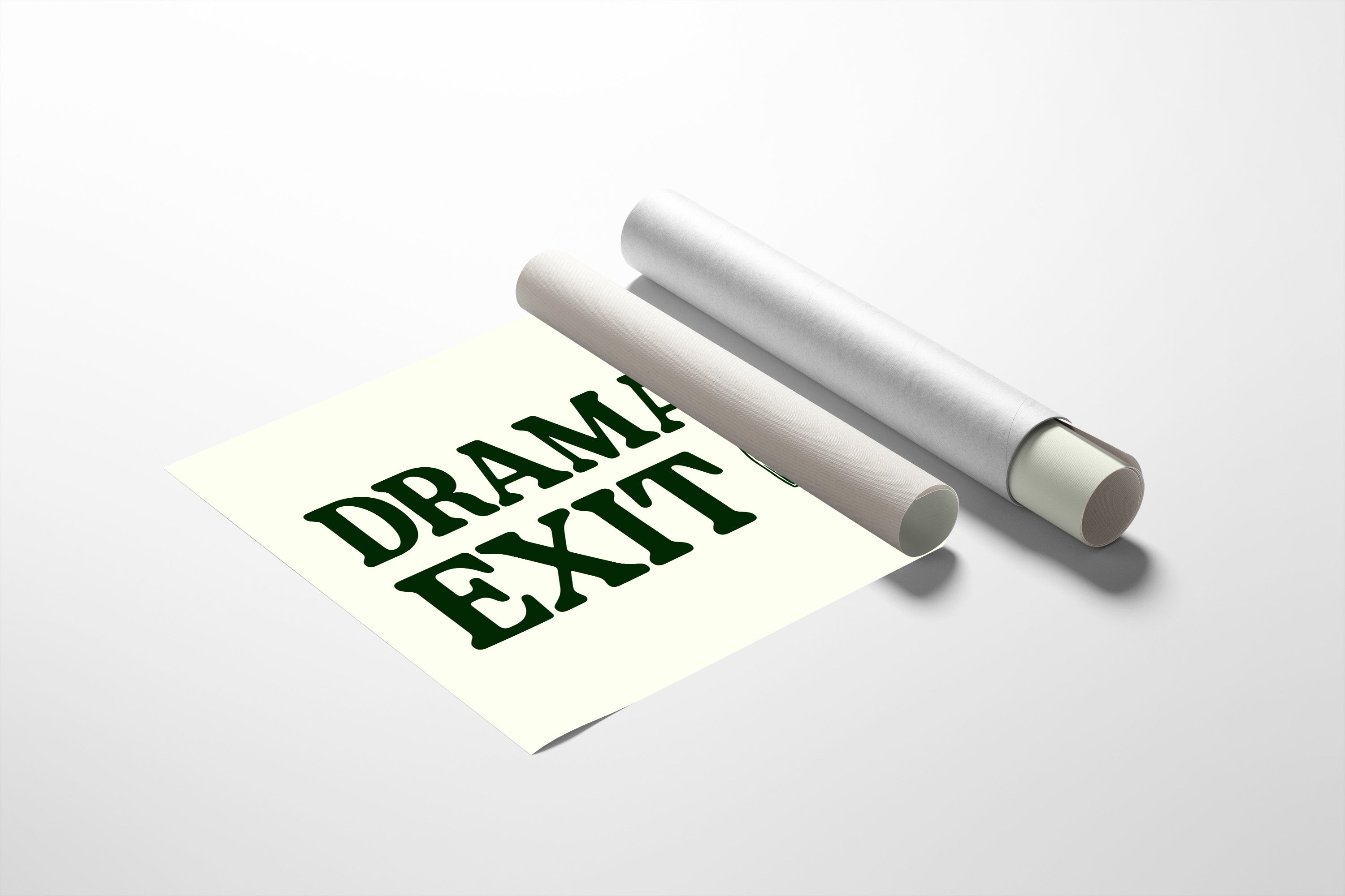 Dramatic Exit Only