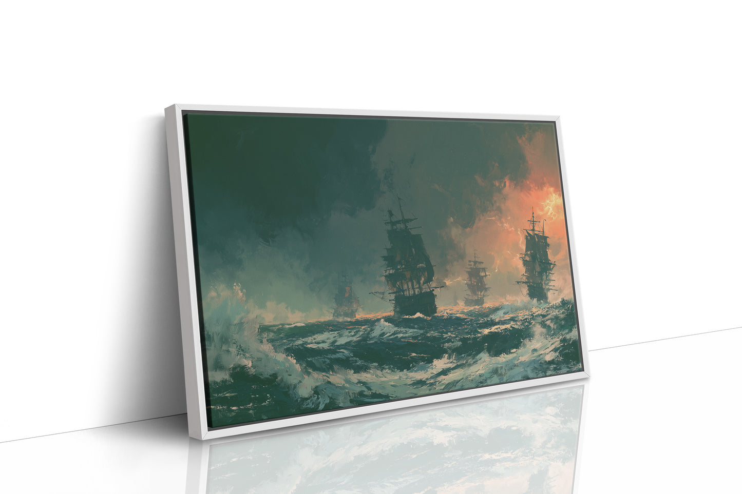 Fleet Against The Firelit Storm