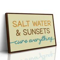 Salt Water Cures Everything (Sunset Hues)