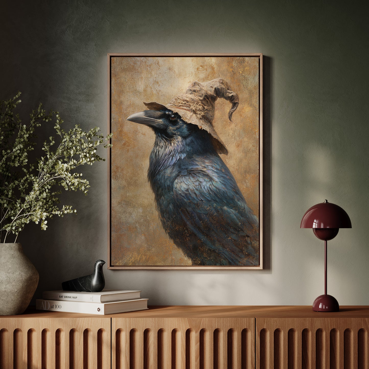 The Crow's Curious Attire