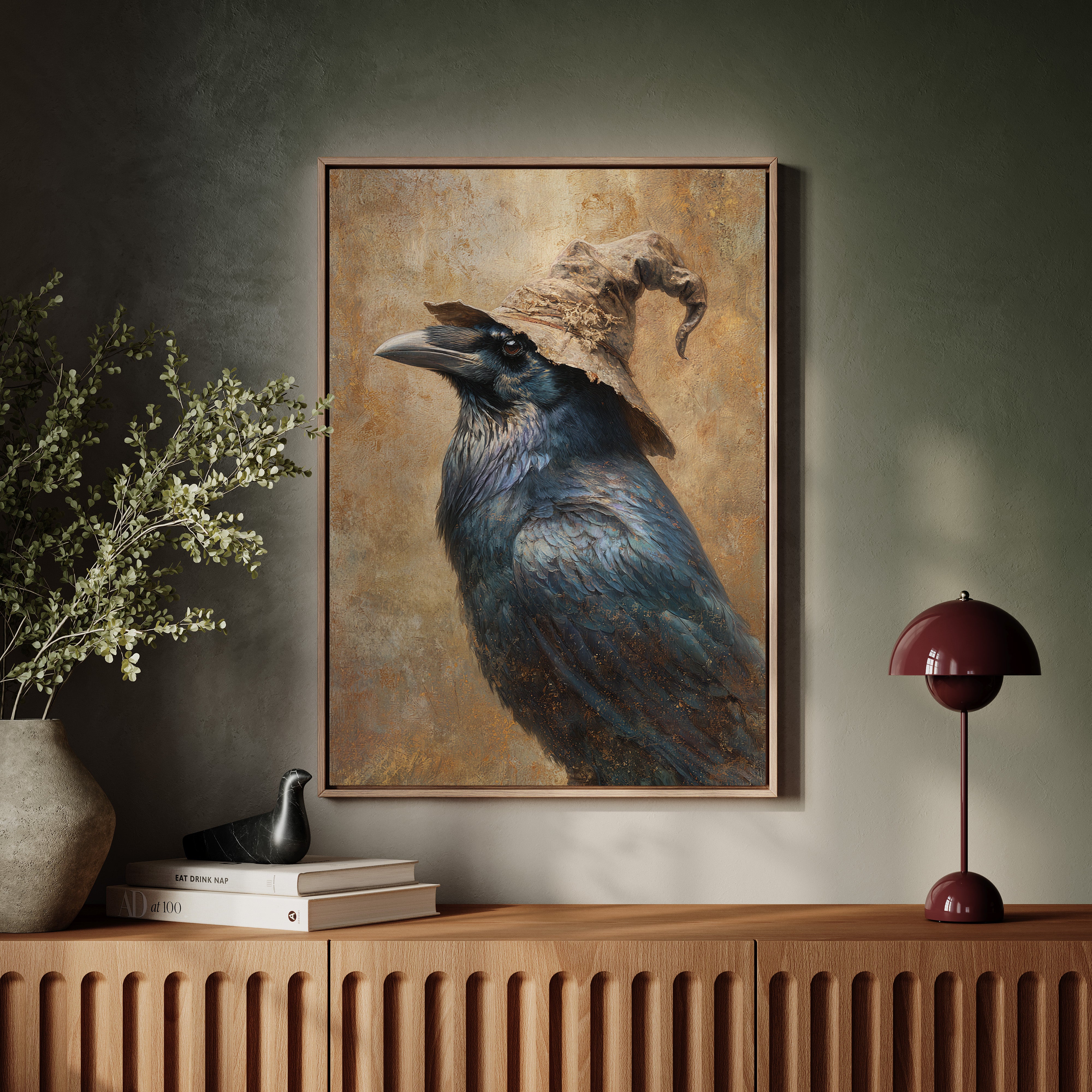 The Crow's Curious Attire