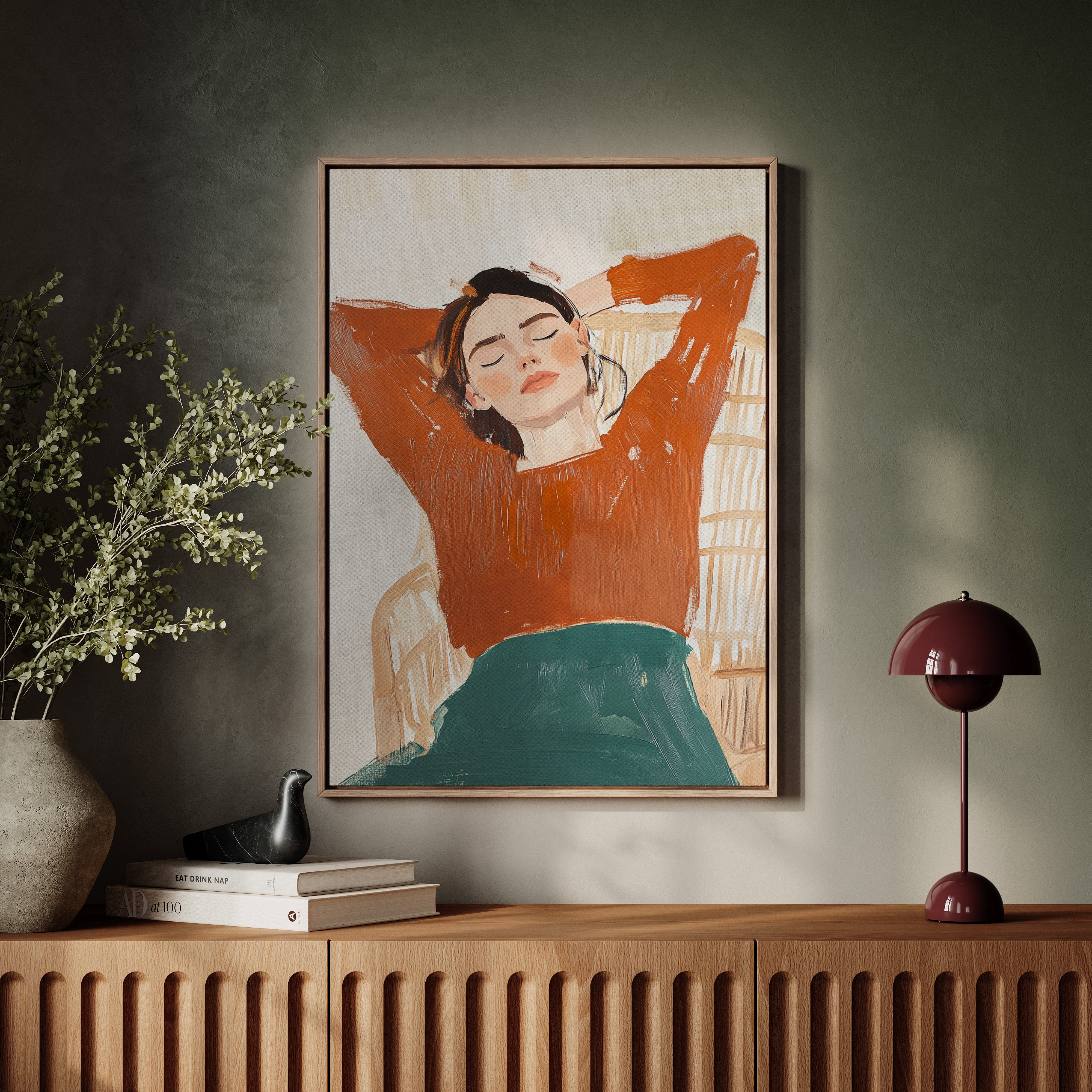 Sunlit Moments In Terracotta Dreams