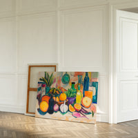 Citrus Dreams In Glass And Green