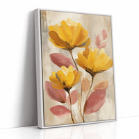 Golden Petals Dance In Morning Light