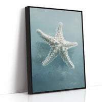 Coastal Memory In Wooden Frame