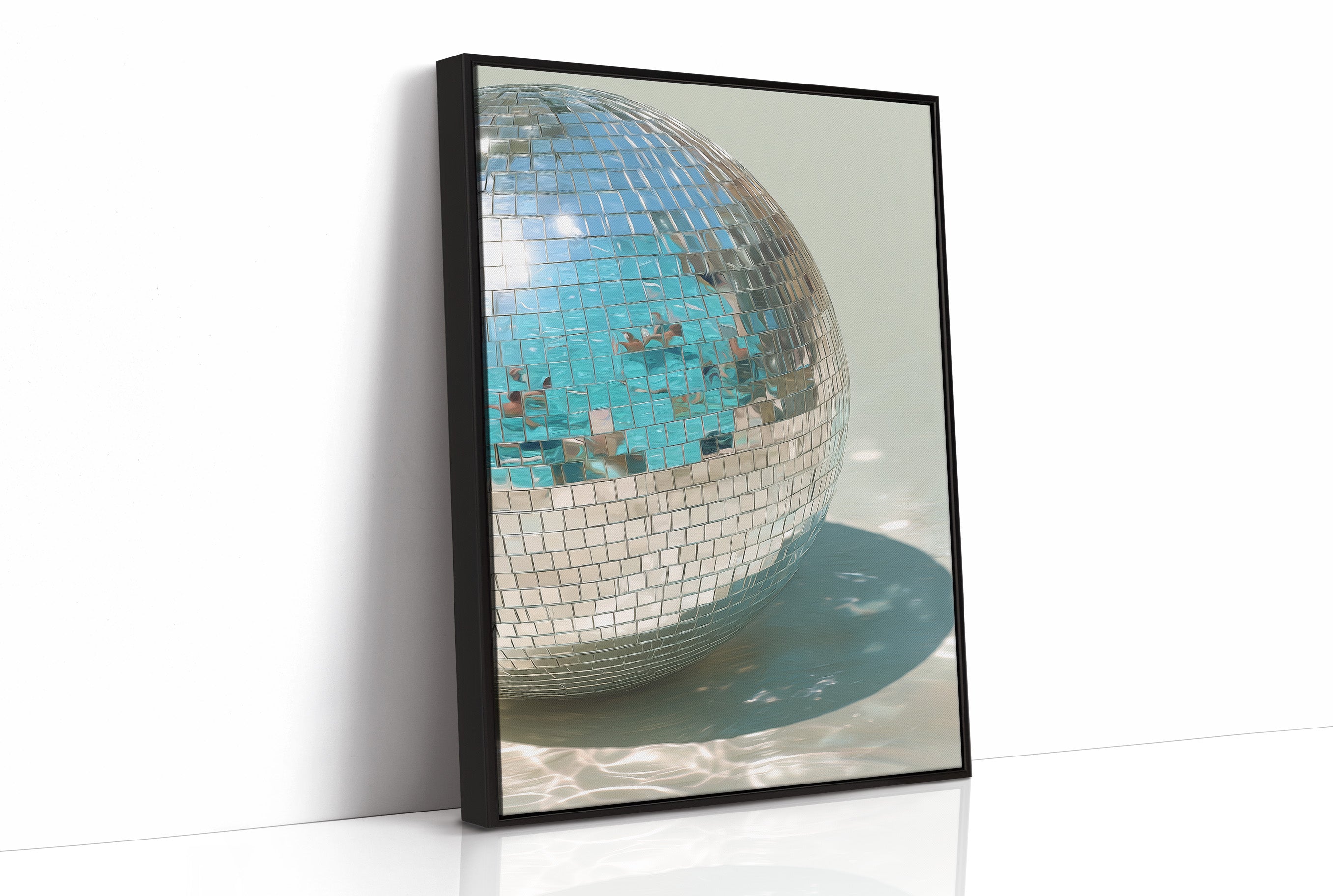 Reflections in Aqua Light