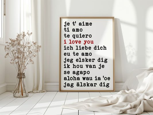 Love Speaks In Every Language