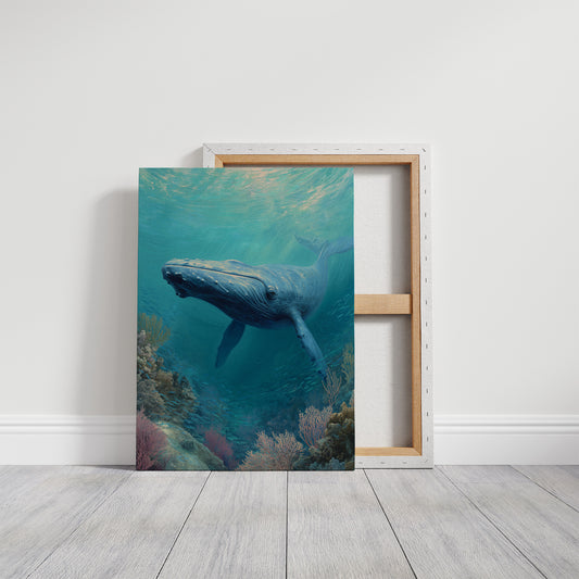 Gentle Giant Drifts Through Aqua