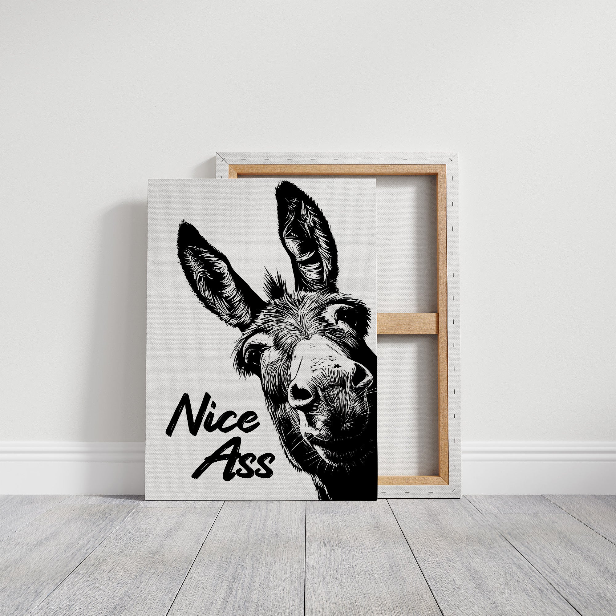 Nice Ass Donkey Humor Print