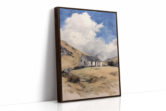 Cottage in the Highland Grass