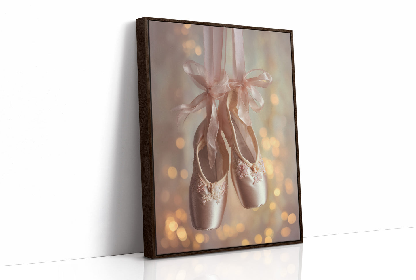 Blush Ribbons in Golden Glow
