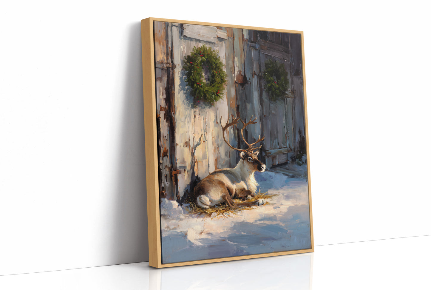 Winter Watch Beneath Wreaths
