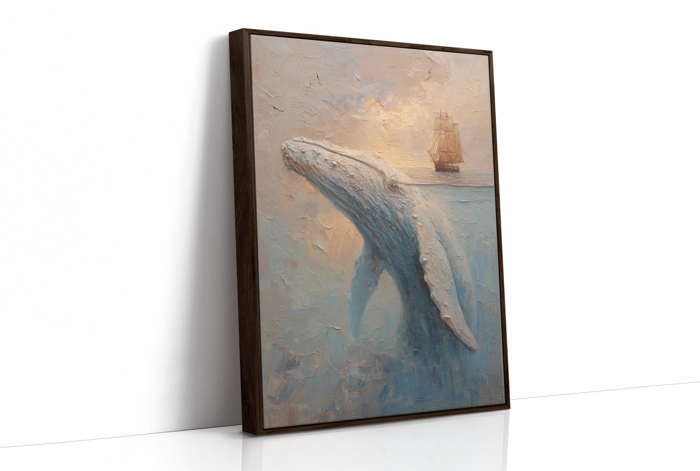 Ocean Giants Meet Distant Sails