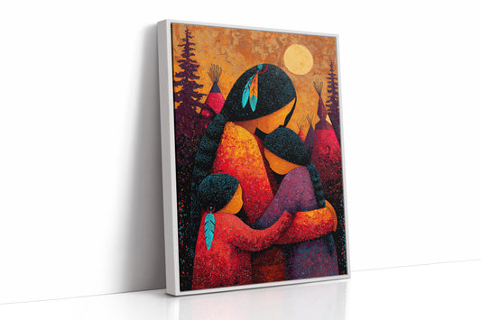 Embrace Beneath the Harvest Moon