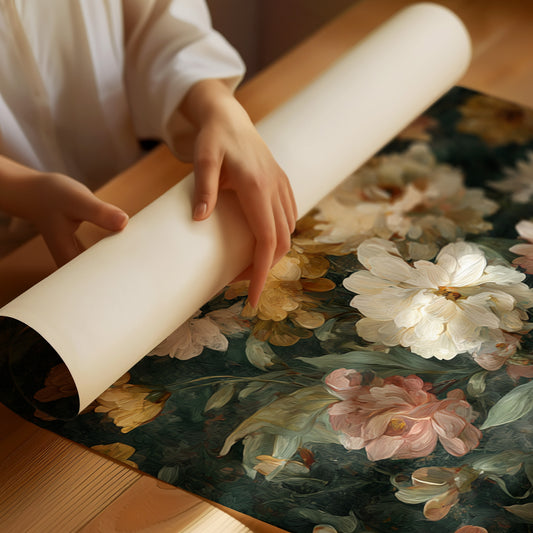 Blooming Garden of Soft Hues