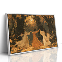 Golden Wood Dancing Circle